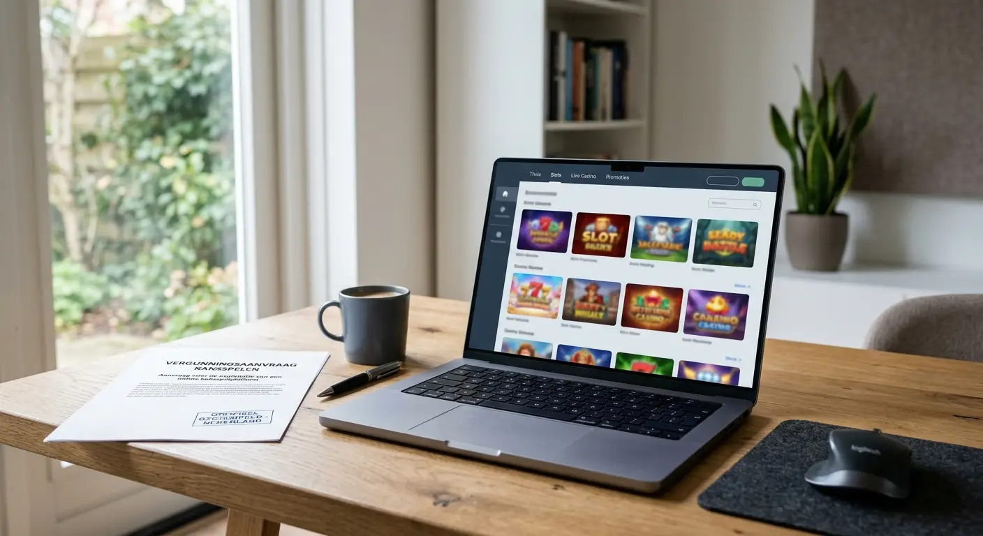 Beste online casino zonder Cruks Nederland 2026 overzicht op laptop